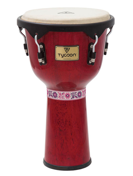 Tycoon Percussion Artist Series Red Finish Djembe 12" Tycoon Percussion Artist Series Red Finish Djembe 12"
