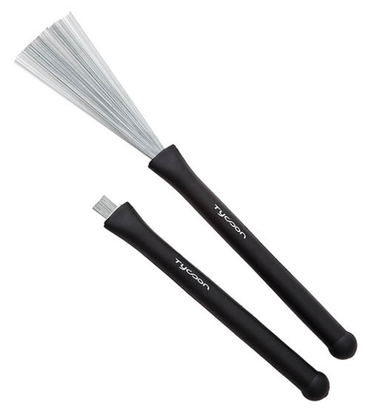 Tycoon Percussion Cajon Brushes, Steel Bristles Tycoon Percussion Cajon Brushes, Steel Bristles