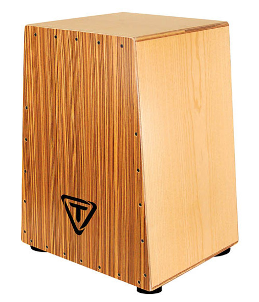Tycoon Vertex Series Cajon - Ash and Zebrano Tycoon Vertex Series Cajon - Ash and Zebrano