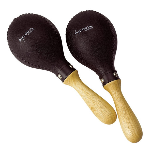 Tycoon Percussion Black Plastic Maracas Tycoon Percussion Black Plastic Maracas