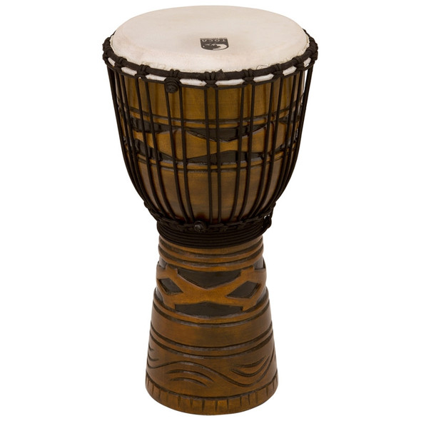 Toca Origin Series Djembe, African Mask, 10 in. Head x 20 in. Tall Toca Origin Series Djembe, African Mask, 10 in. Head x 20 in. Tall