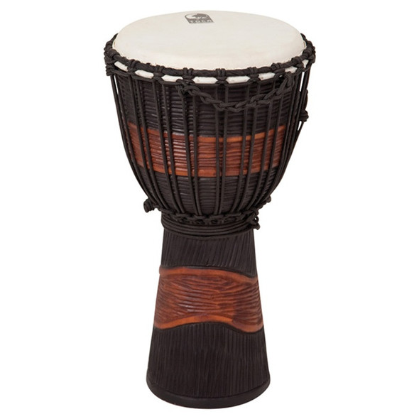 Toca Street Series 8" Djembe, Brown and Black Stain Toca Street Series 8" Djembe, Brown and Black Stain