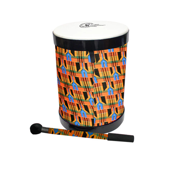 Toca Sympatico Nesting Djun Djun 16", Kente Cloth Pretuned Fiber w/ Dot Toca Sympatico Nesting Djun Djun 16", Kente Cloth Pretuned Fiber w/ Dot
