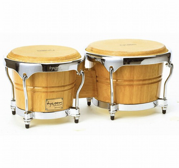 Tycoon Percussion Concerto Series Bongos, Natural Tycoon Percussion Concerto Series Bongos, Natural