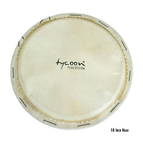 Tycoon Percussion Replacement Goatskin Djembe Head 10" for Mechanically Tuned Djembe Tycoon Percussion Replacement Goatskin Djembe Head 10" for Mechanically Tuned Djembe
