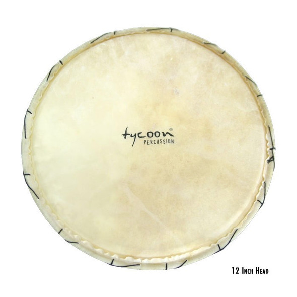 Tycoon Percussion Replacement Goatskin Djembe Head 12" for Mechanically Tuned Djembe Tycoon Percussion Replacement Goatskin Djembe Head 12" for Mechanically Tuned Djembe