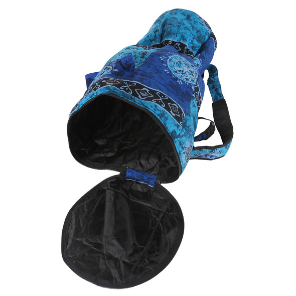 XXL Djembe Drum Backpack, Blue Celestial Design (For 14x26 Djembes)