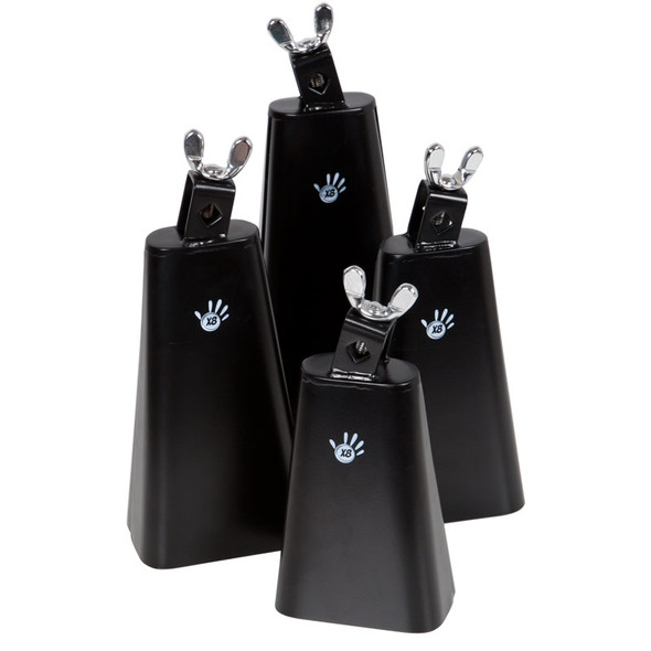 Black Powder Coated Cowbells 8" Black Powder Coated Cowbells 8"