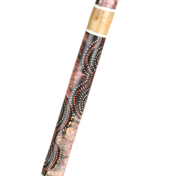 Bamboo Didgeridoo, Hand Painted Celestial Design w/ Bag Bamboo Didgeridoo, Hand Painted Celestial Design w/ Bag