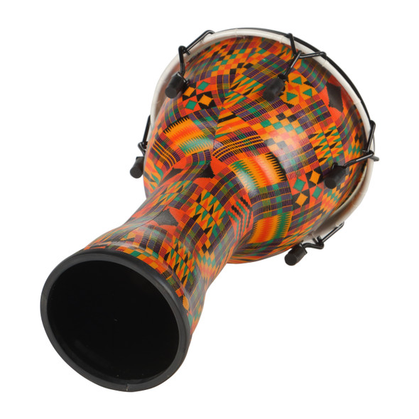 Kente Cloth Royal Djembe, Key-Tuned, Small Kente Cloth Royal Djembe, Key-Tuned, Small