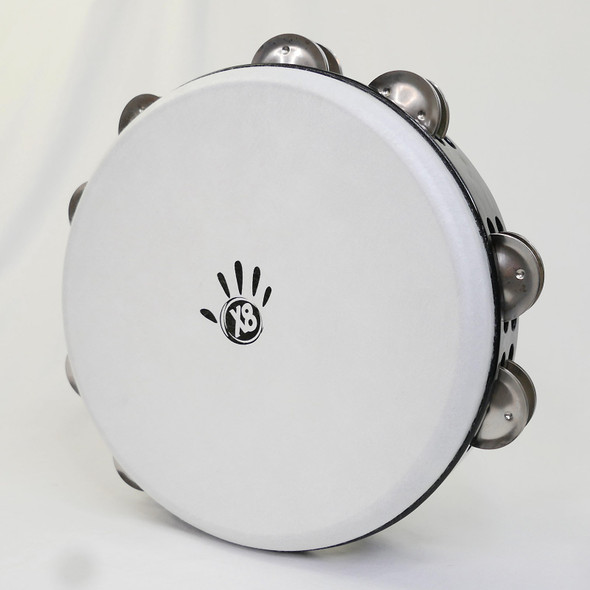 OPEN BOX SALE: X8 Drums 10-Inch Tunable Tambourine OPEN BOX SALE: X8 Drums 10-Inch Tunable Tambourine