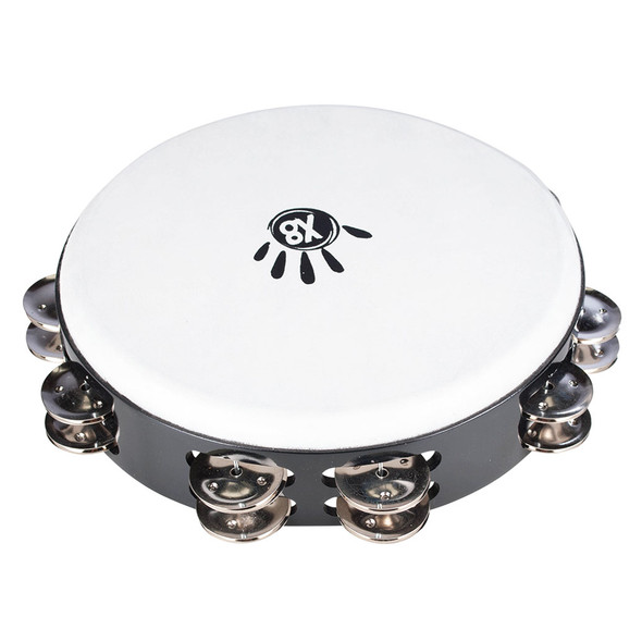 X8 Drums 10-Inch Tunable Tambourine X8 Drums 10-Inch Tunable Tambourine