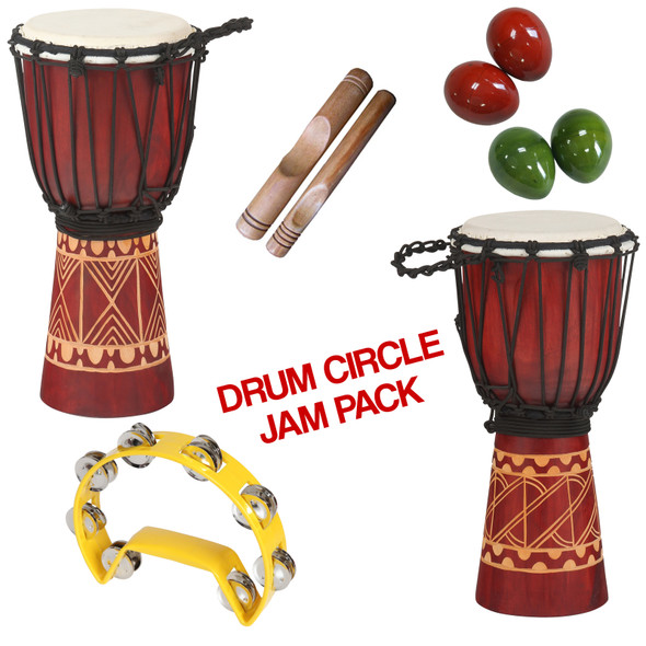 Drum Circle Jam Pack! 6-Person Drum Circle Package Drum Circle Jam Pack! 6-Person Drum Circle Package