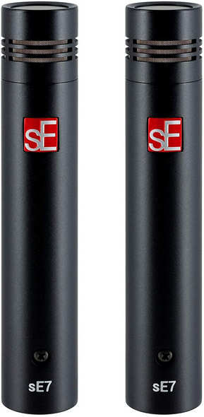 SE SE7-PAIR Factory Matched Pair of SE7 Microphones with Clips SE SE7-PAIR Factory Matched Pair of SE7 Microphones with Clips