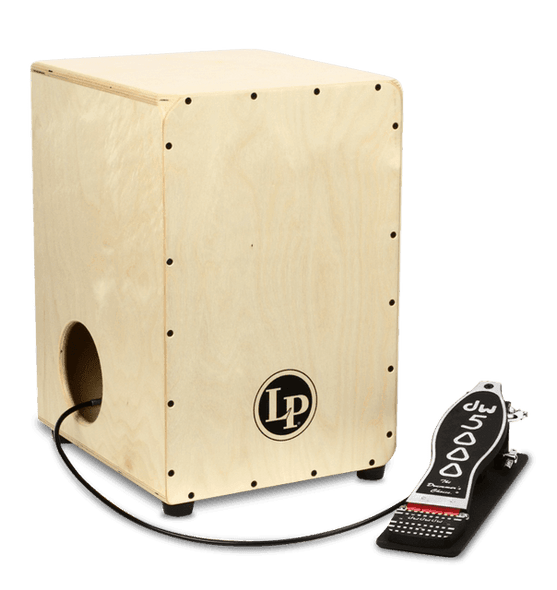 LP 2 Sided Cajon With DW Cajon Pedal (LP1400NWP) LP 2 Sided Cajon With DW Cajon Pedal (LP1400NWP)