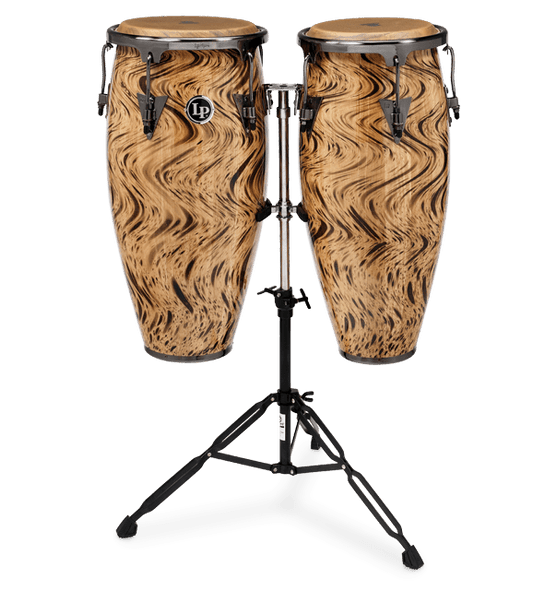 LP Aspire 10" And 11" Conga Set With Stand Havana Cafe (LPA646-HC) LP Aspire 10" And 11" Conga Set With Stand Havana Cafe (LPA646-HC)