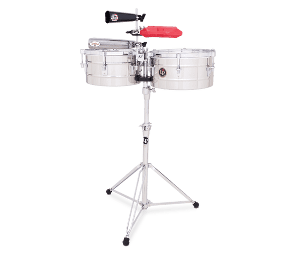 LP Tito Puente 12" and 13" Timbales (LP255-S) LP Tito Puente 12" and 13" Timbales (LP255-S)