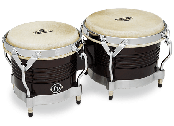LP Matador Wood Bongos, Dark Brown/Chrome LP Matador Wood Bongos, Dark Brown/Chrome