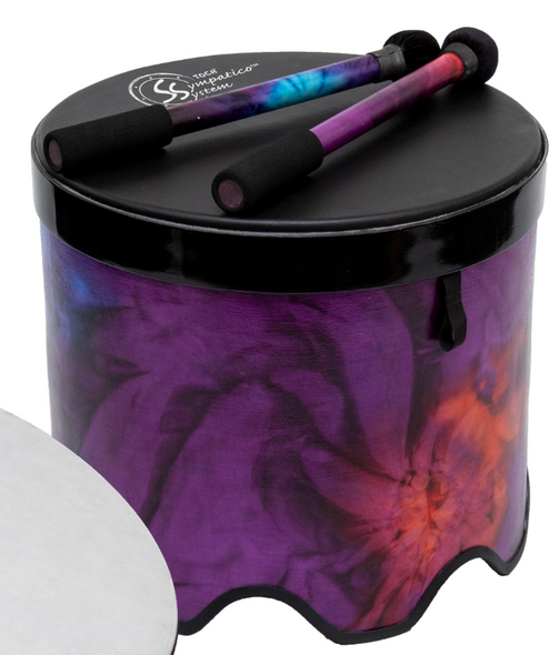 Toca TSSGD-18WPT-SLP Sympatico‚ Gathering Drum- 16" Tall, 18" diameter- 18" Pretuned Synthetic Leather Head, Woodstock Purple Toca TSSGD-18WPT-SLP Sympatico‚ Gathering Drum- 16" Tall, 18" diameter- 18" Pretuned Synthetic Leather Head, Woodstock Purple